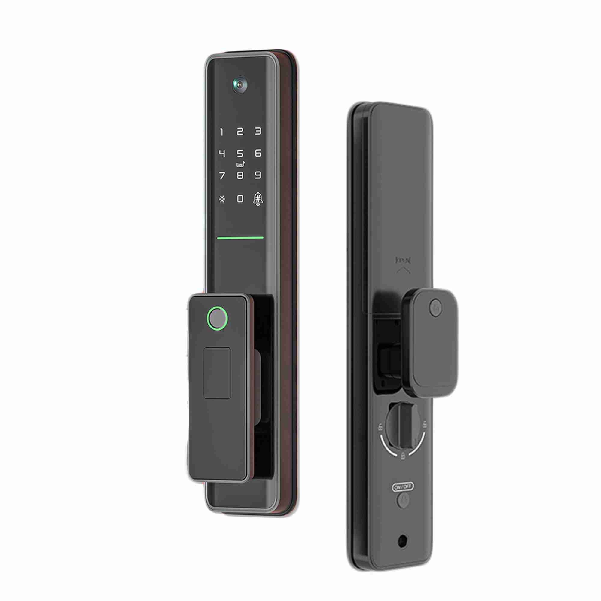 핵심 시대에 작별을 고하세요! 스마트 잠금 장치는 집 문에 